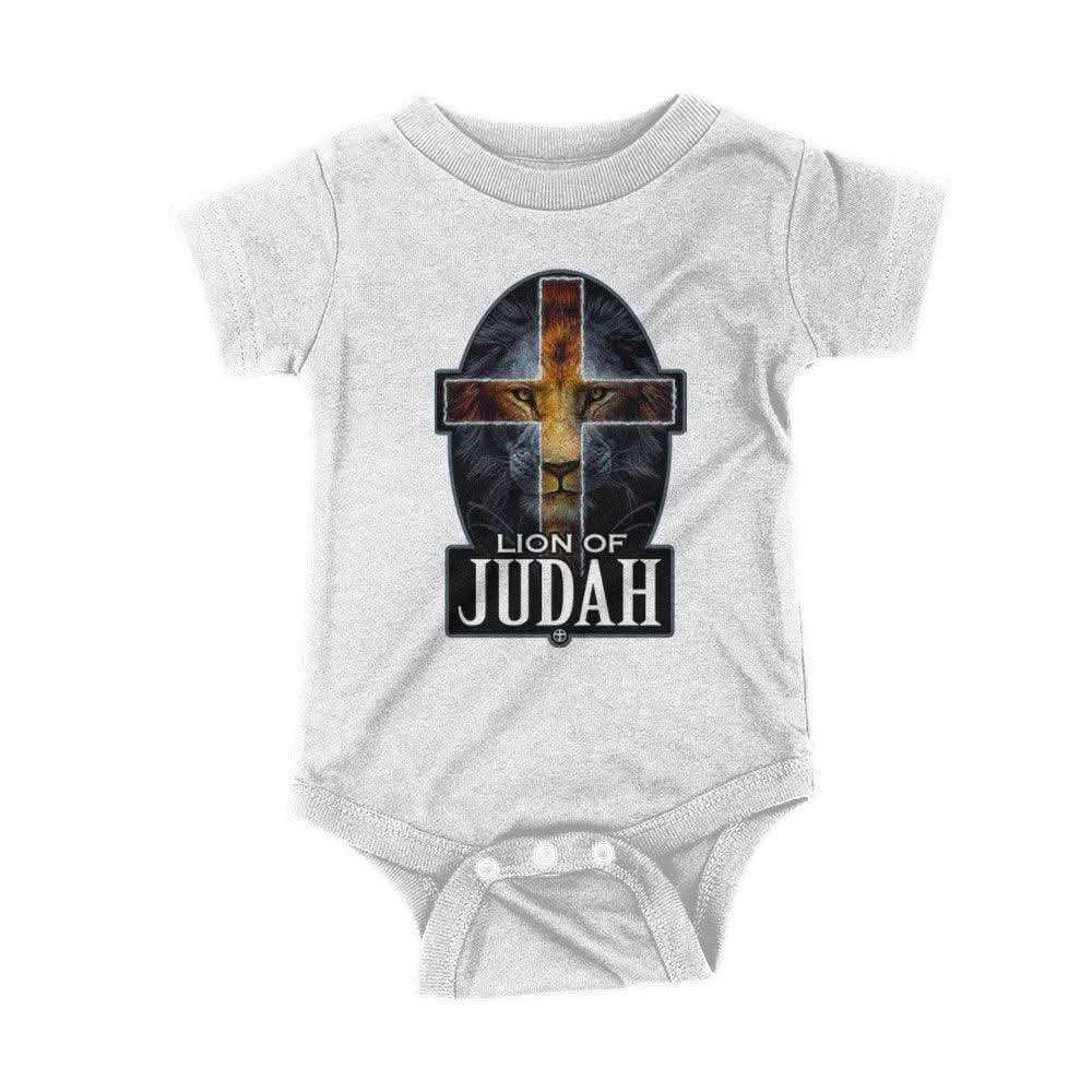 Lion Of Judah Cross Kids Shirts - Our True God