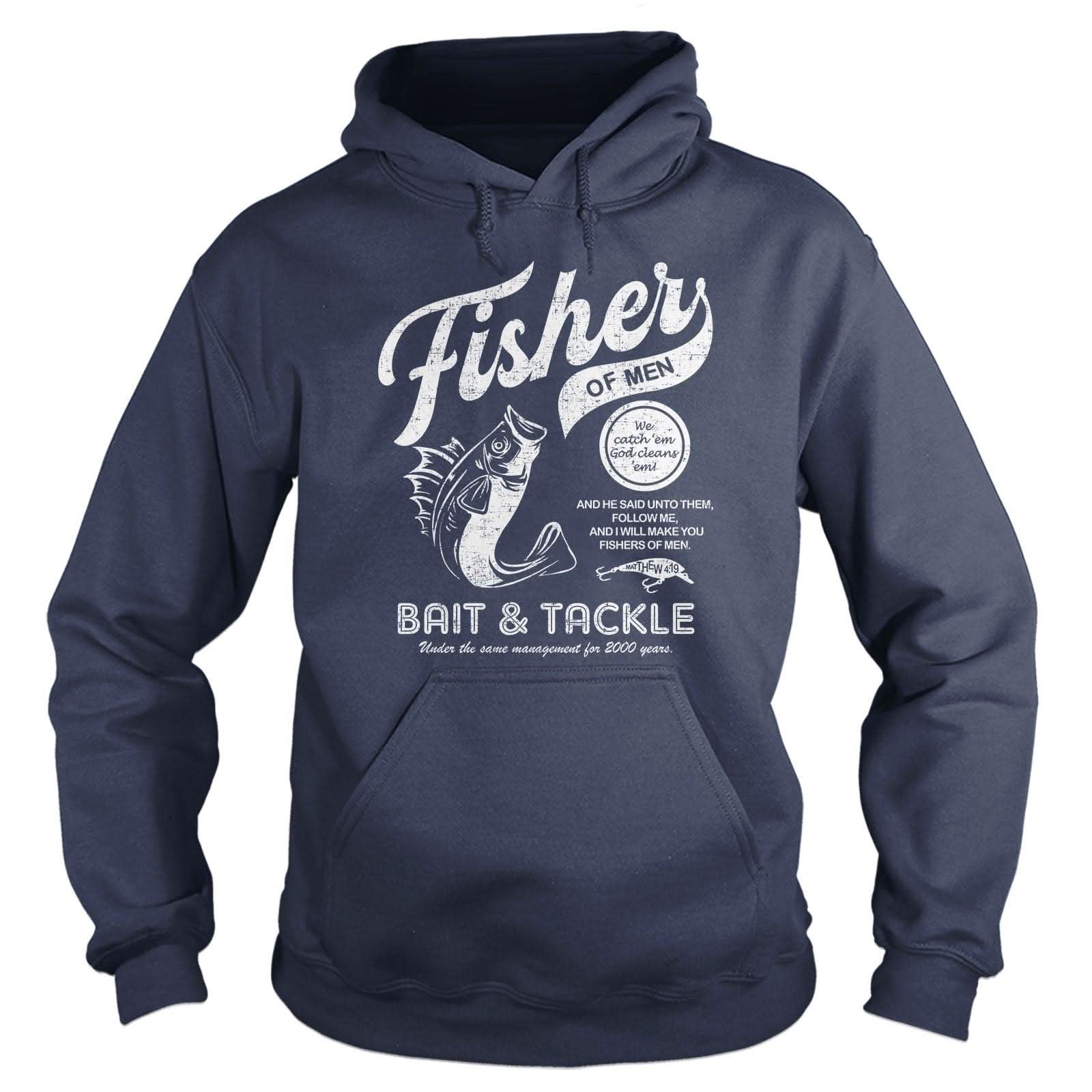 Our True God Apparel Hoodie / Navy / S Fisher of Men