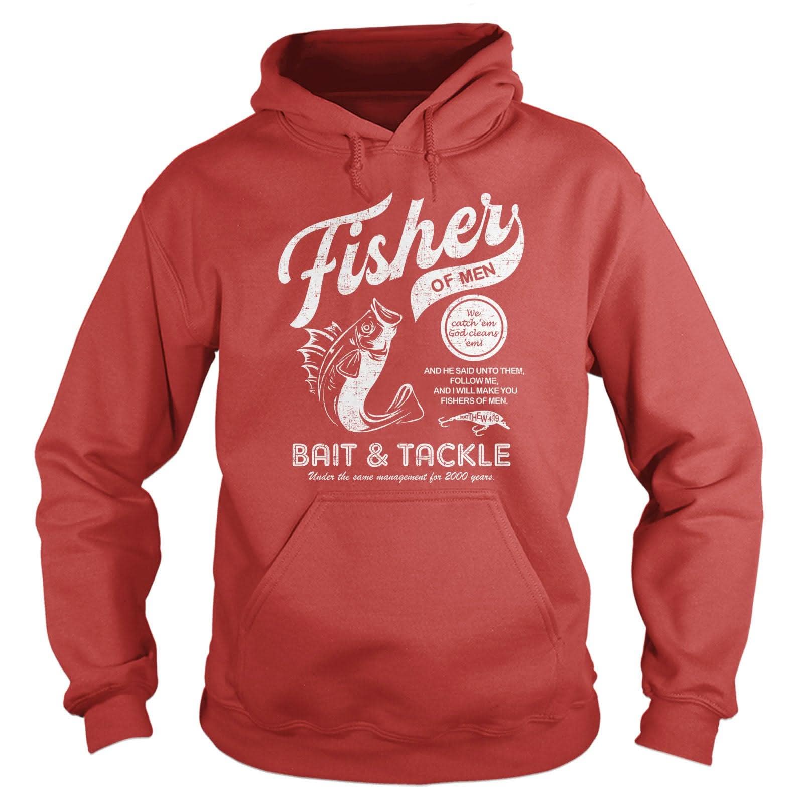 Our True God Apparel Hoodie / Red / S Fisher of Men