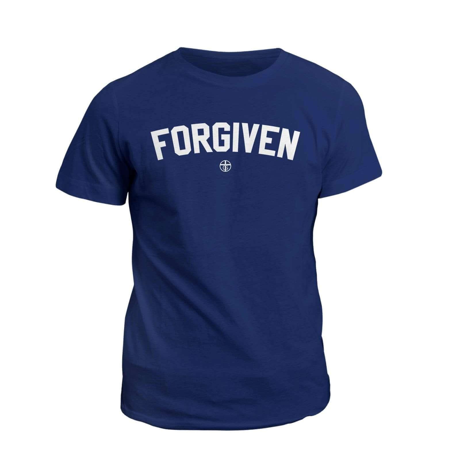Our True God Apparel T-Shirt / Navy / S FORGIVEN T-Shirt
