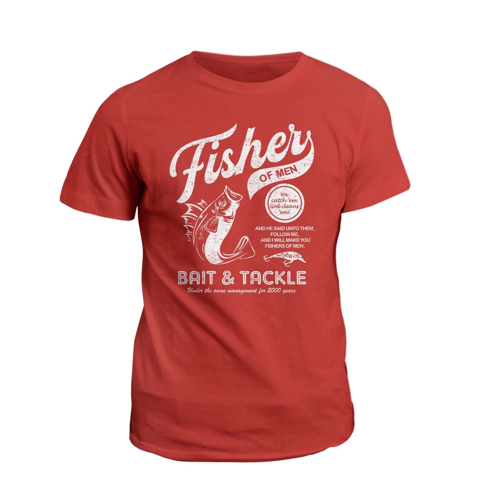 Our True God Apparel T-Shirt / Red / S Fisher of Men