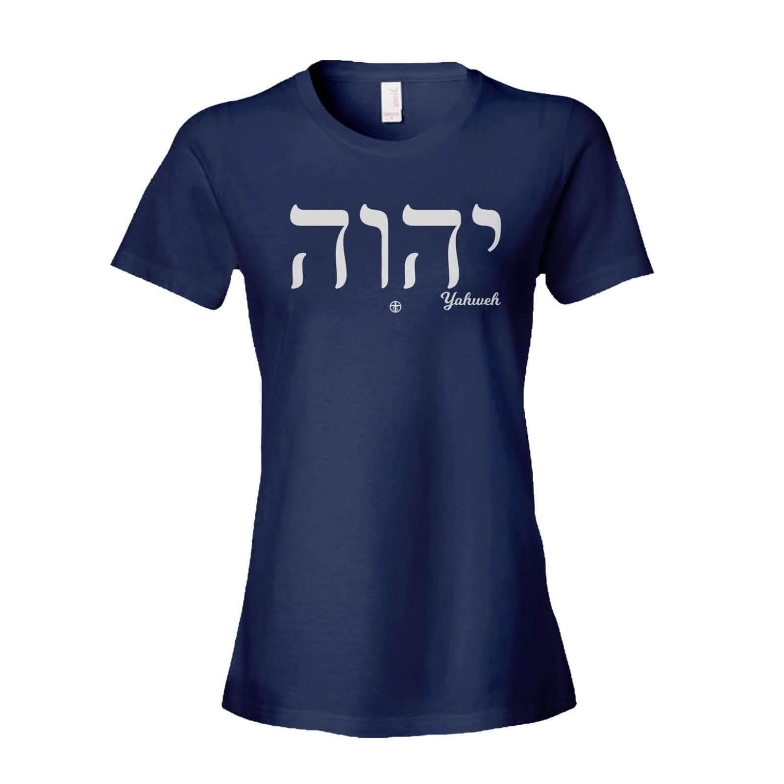Our True God Apparel Women's Shirt / Navy / S Yahweh