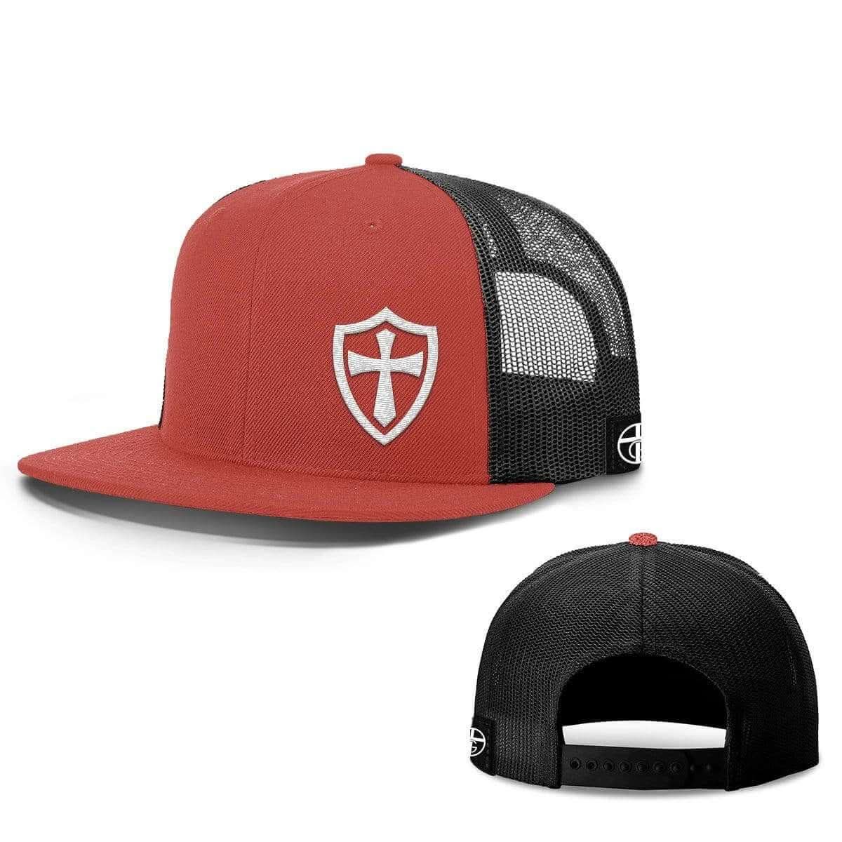 Our True God Hat Cross Shield Hats