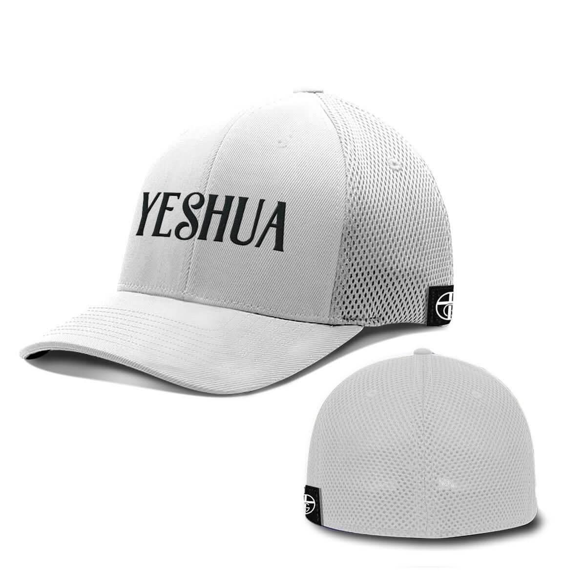 Our True God Hat Flexfit / White / S/M Yeshua V2 Hats