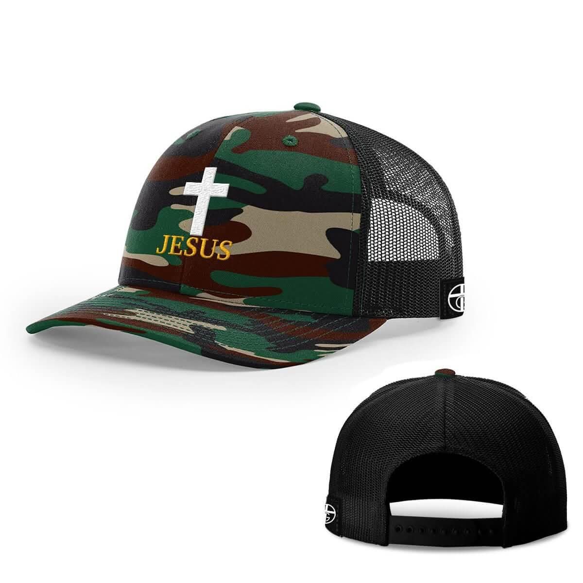 Our True God Hat Jesus Cross Hats