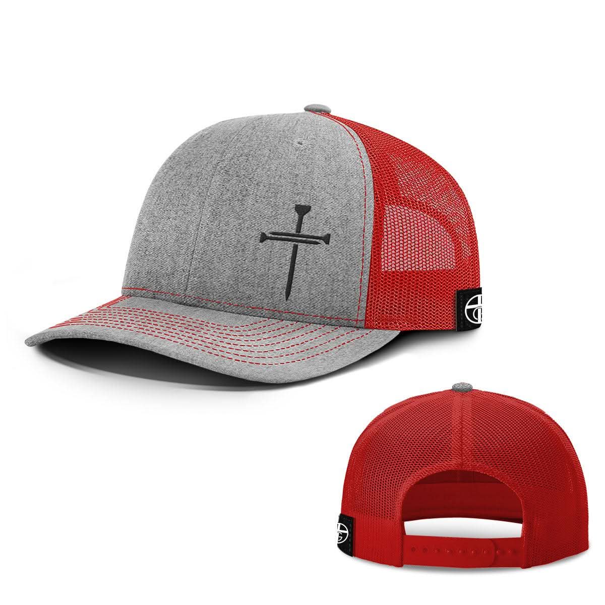 Our True God Hat Nail Cross Lower Left Hats
