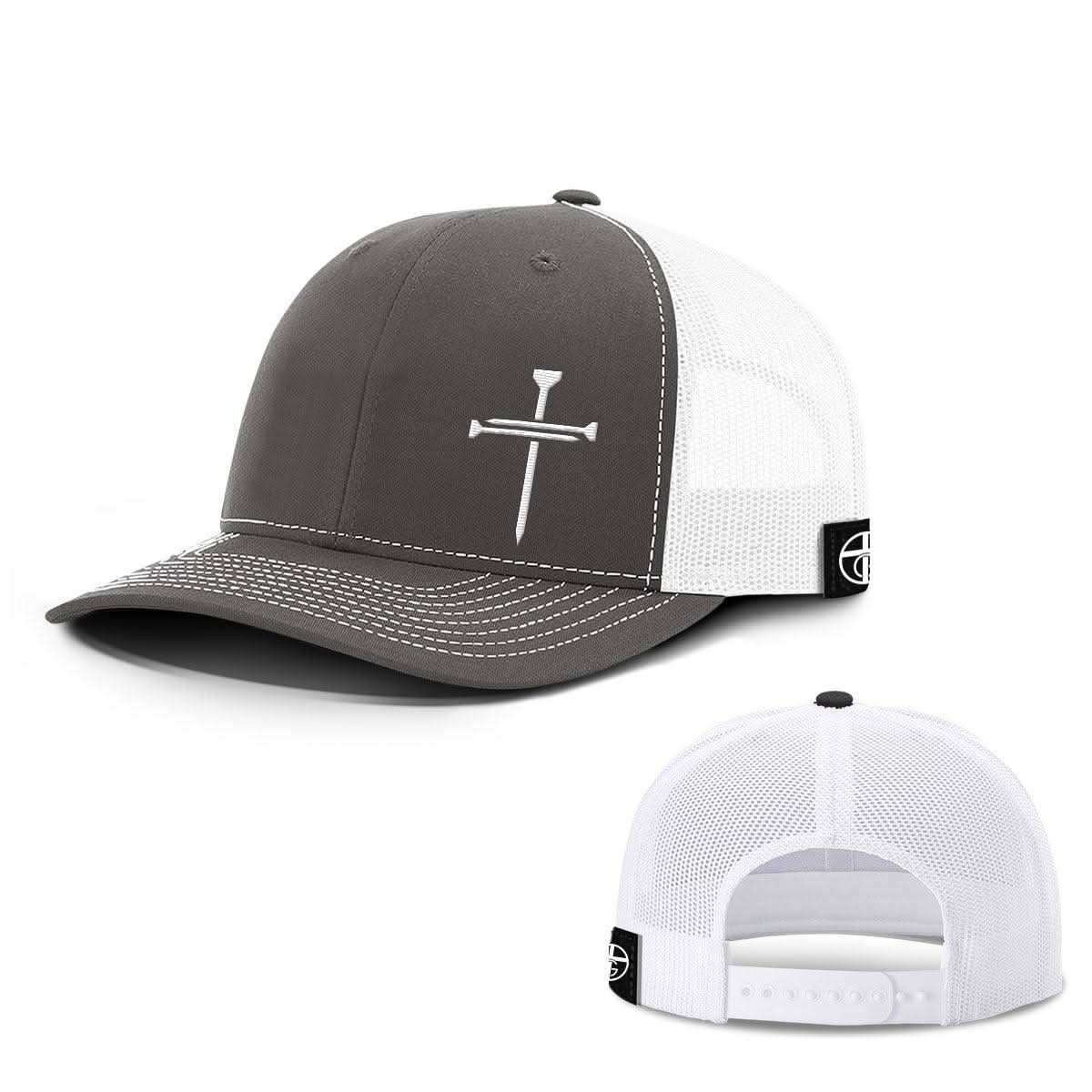 Our True God Hat Nail Cross Lower Left Hats