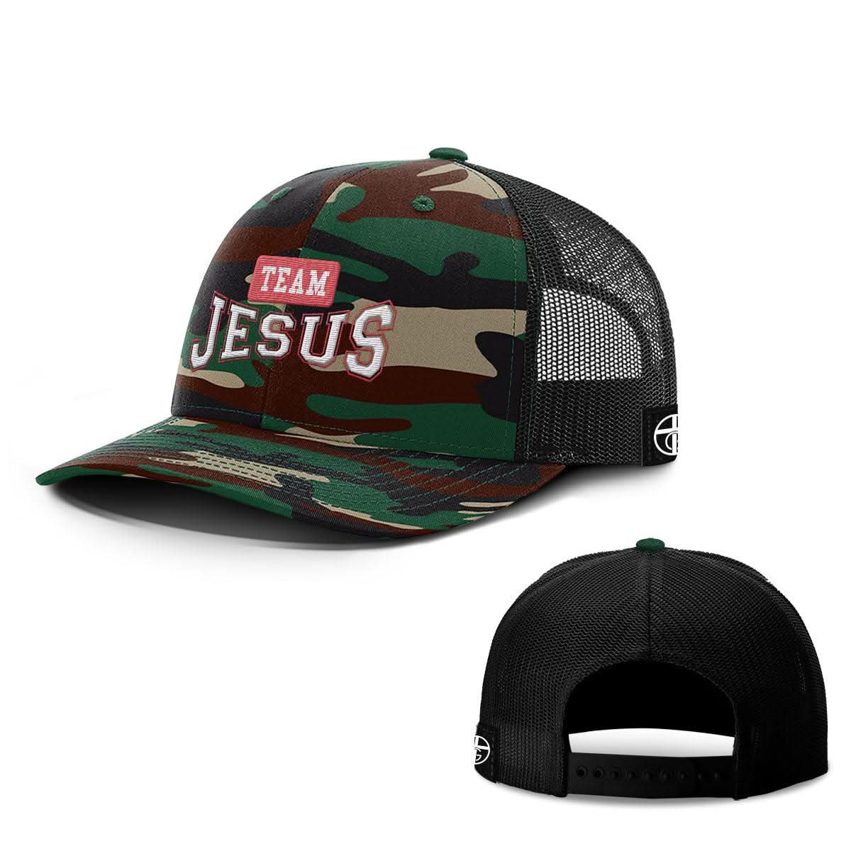 Our True God Hat Team Jesus Hats
