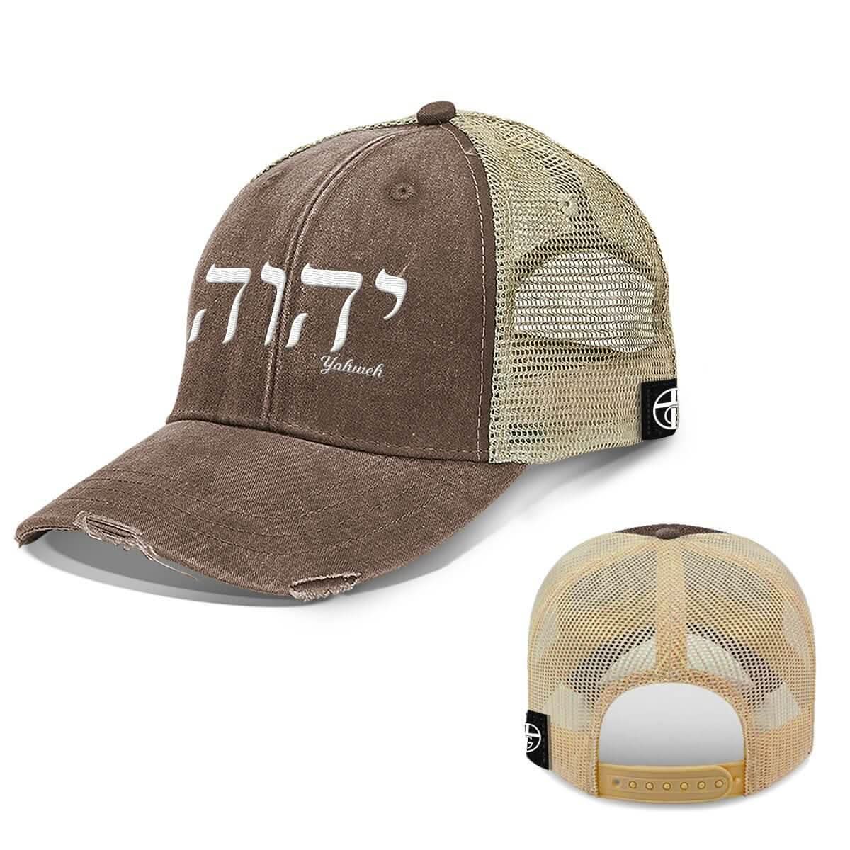 Our True God Hat Yahweh Trucker Hats