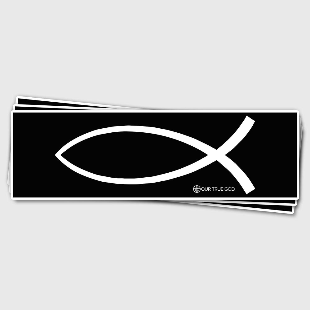 Ichthys Bumper Stickers - Our True God