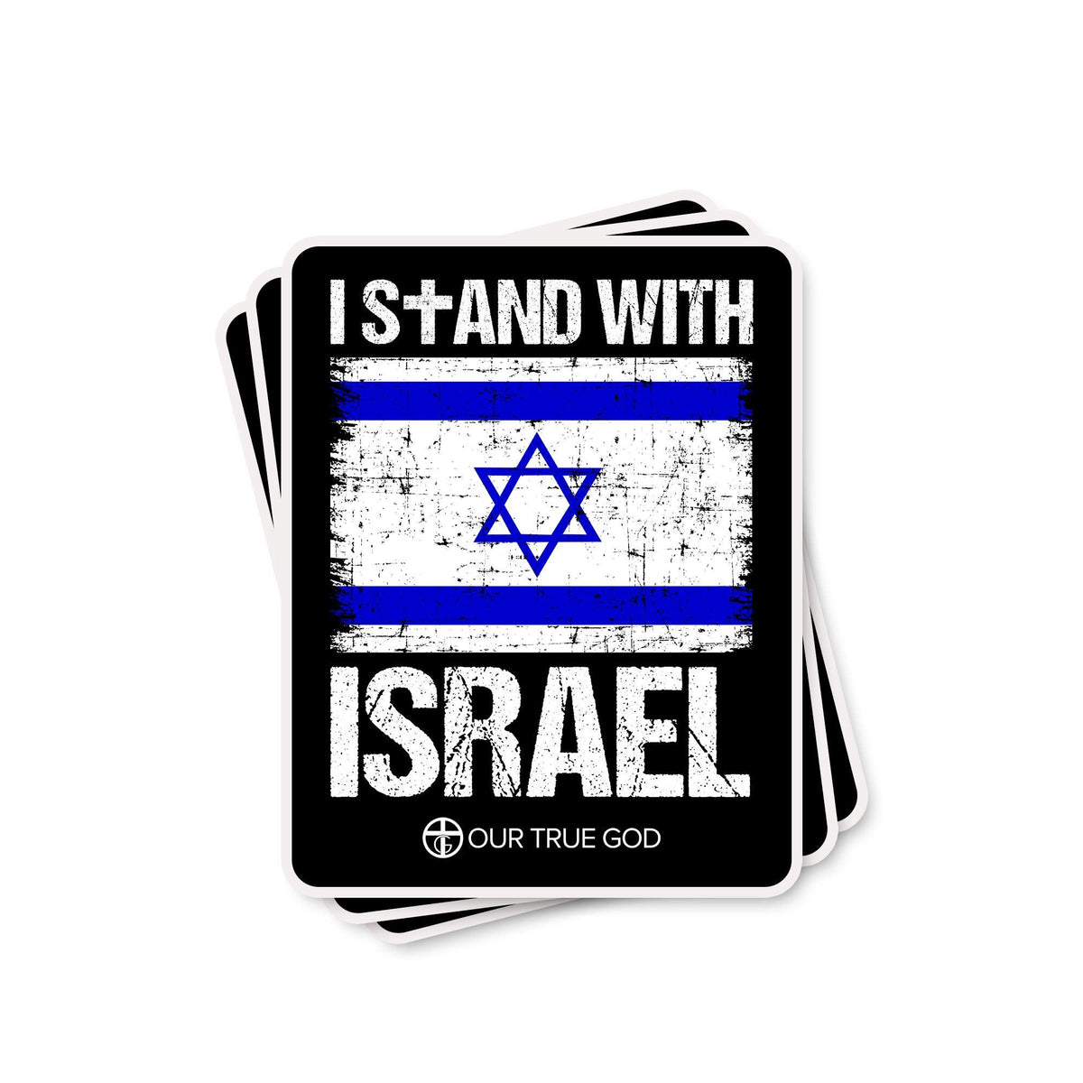 I Stand With Israel Decals