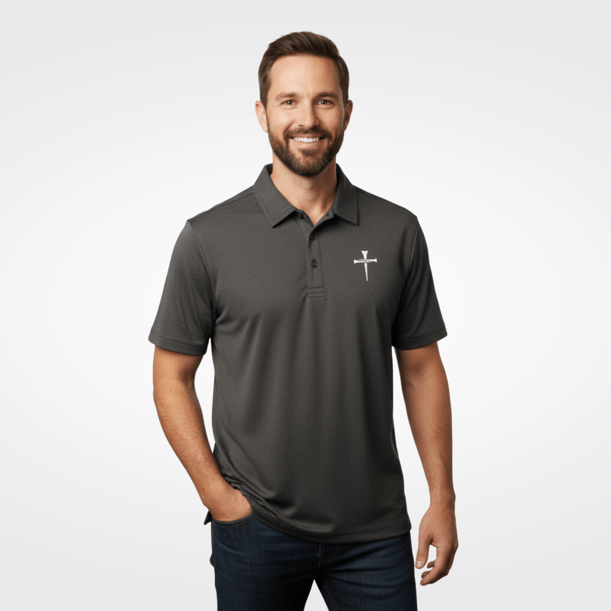 3 Tee Cross TravisMathew Polo - Our True God