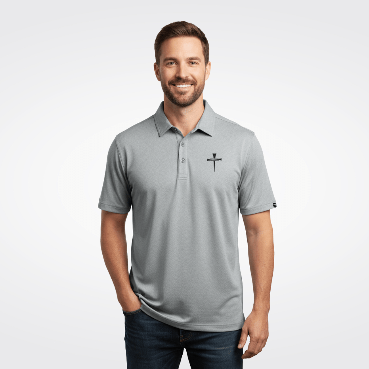 3 Tee Cross TravisMathew Polo - Our True God