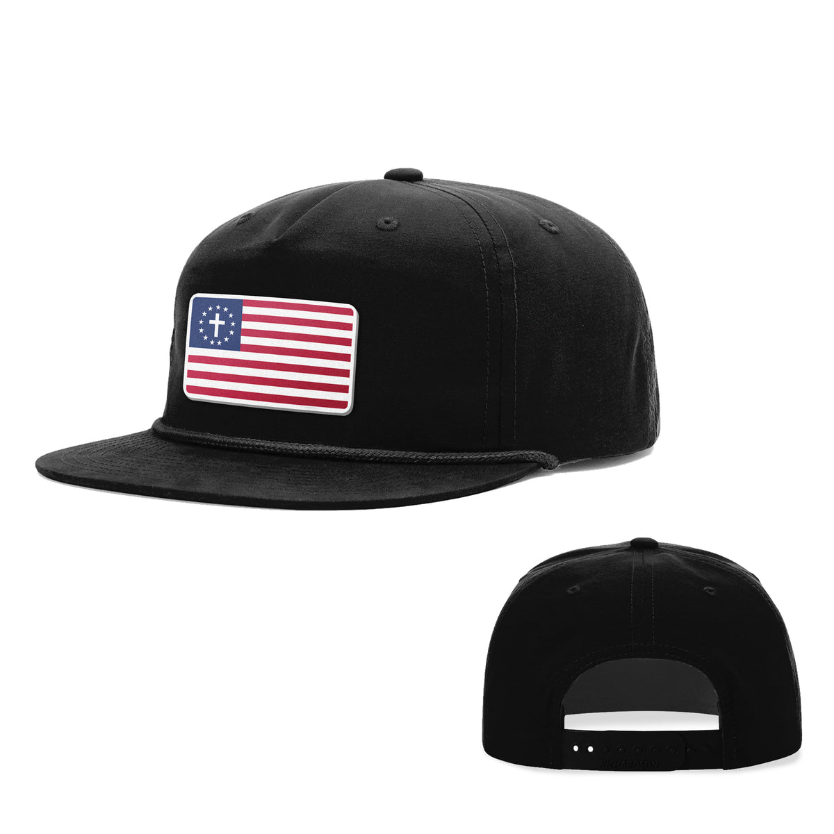 One Nation Under God Patch Rope Hats