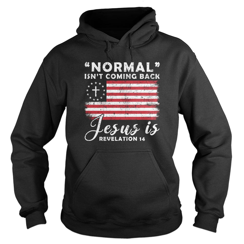 Normal Isn't Coming Back, Jesus Is Flag - Our True God