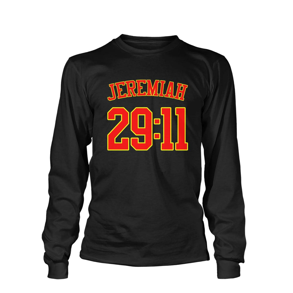 Jeremiah 29:11 Football Long-Sleeves - Our True God