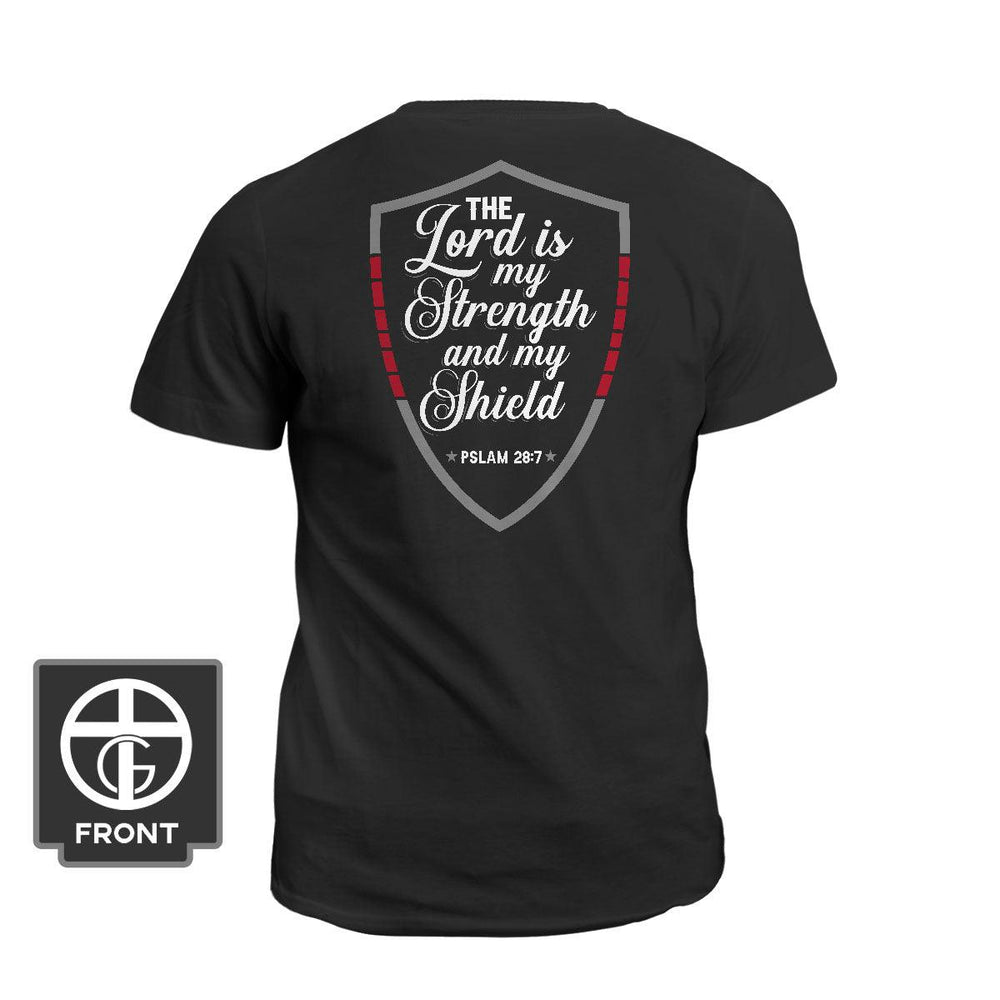 The Lord is my Strength and my Shield Premium T-Shirt - Our True God