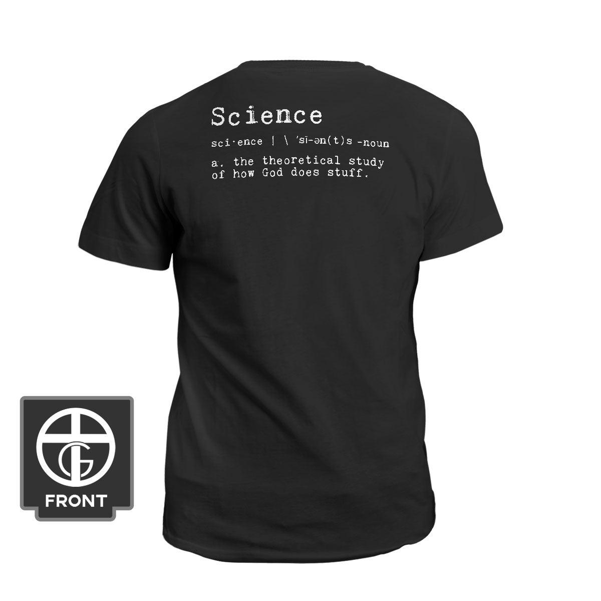 God’s Definition of Science (Back Print) - Our True God