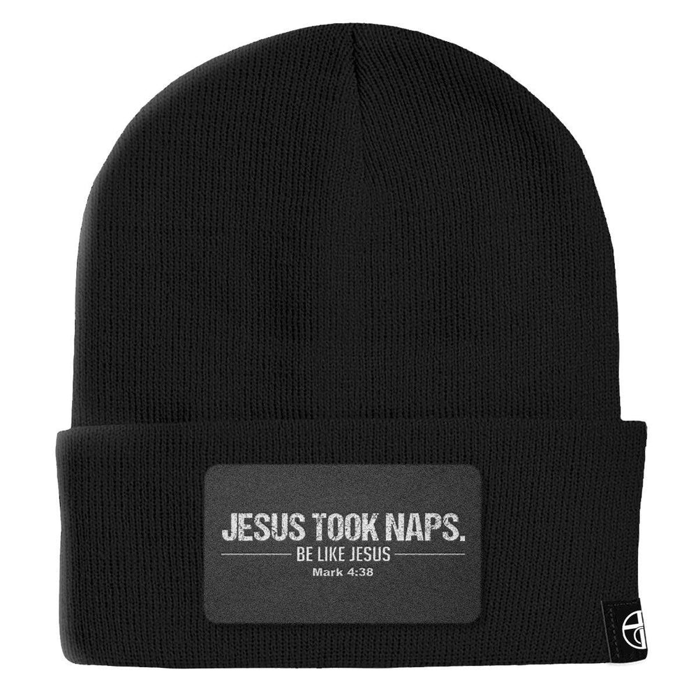 Jesus Took Naps Patch Beanies - Our True God