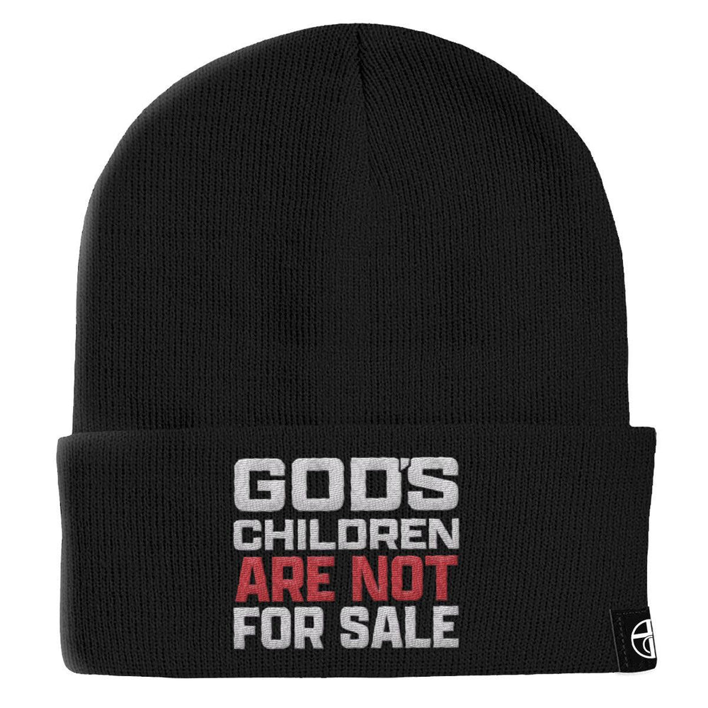 God's Children Are Not For Sale Beanies - Our True God