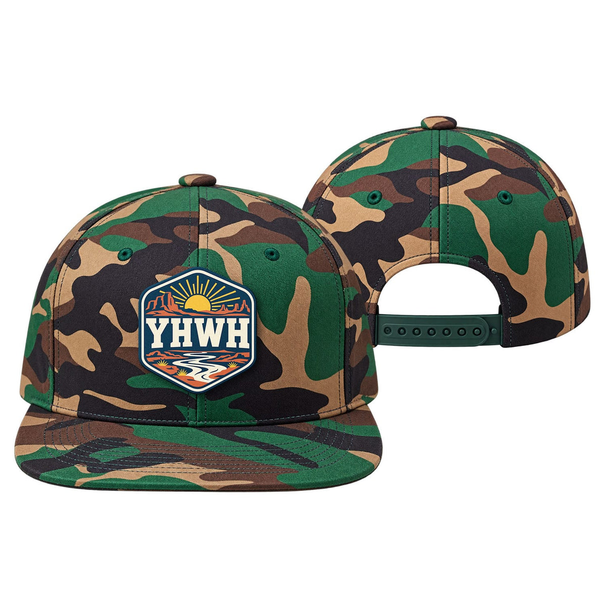 SunFrog Solutions Hat YHWH Patch Trucker Hat