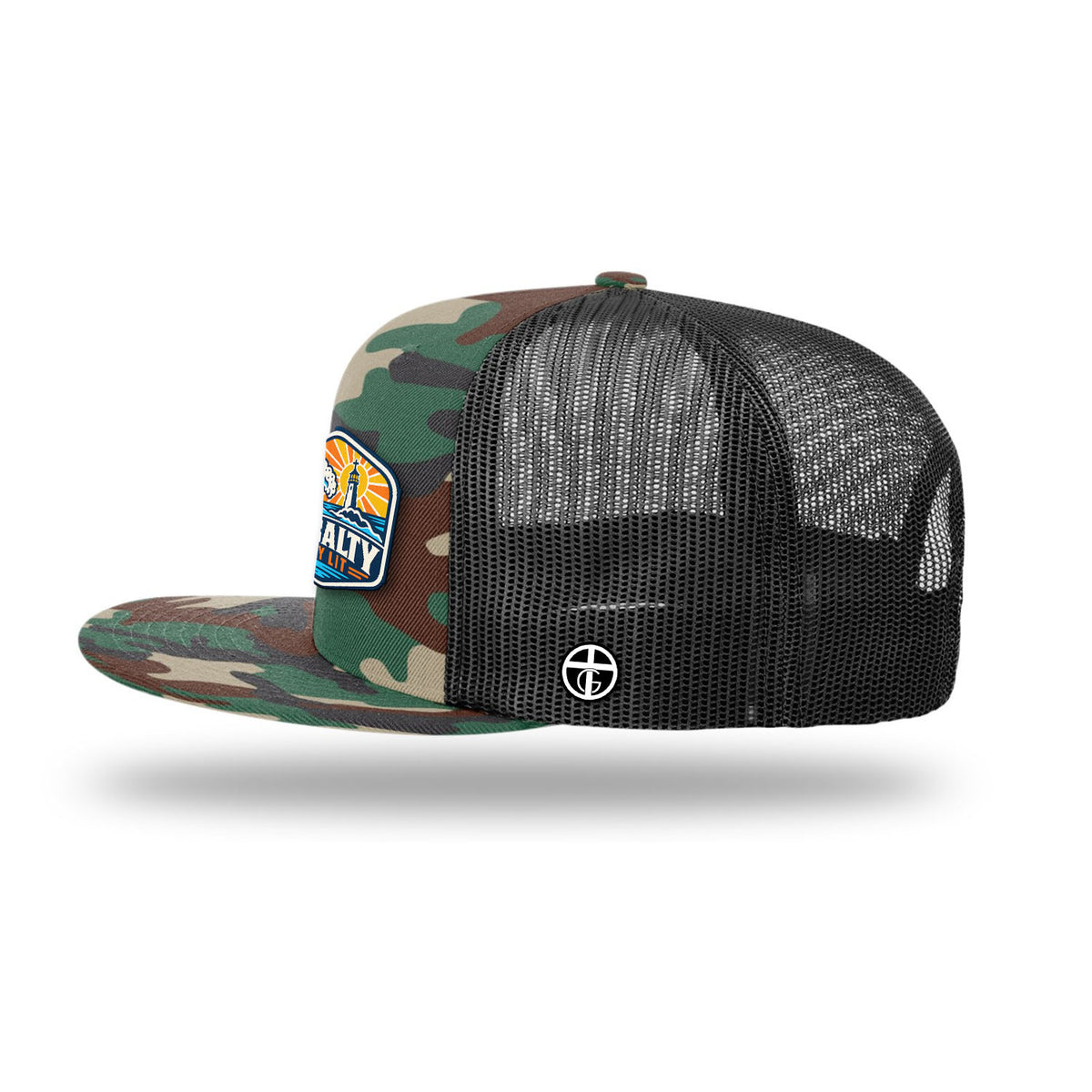 Be Salty Stay Lit Patch Trucker Hat