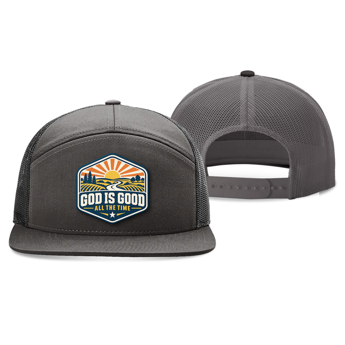God Is Good - All the Time Camo Trucker Hat