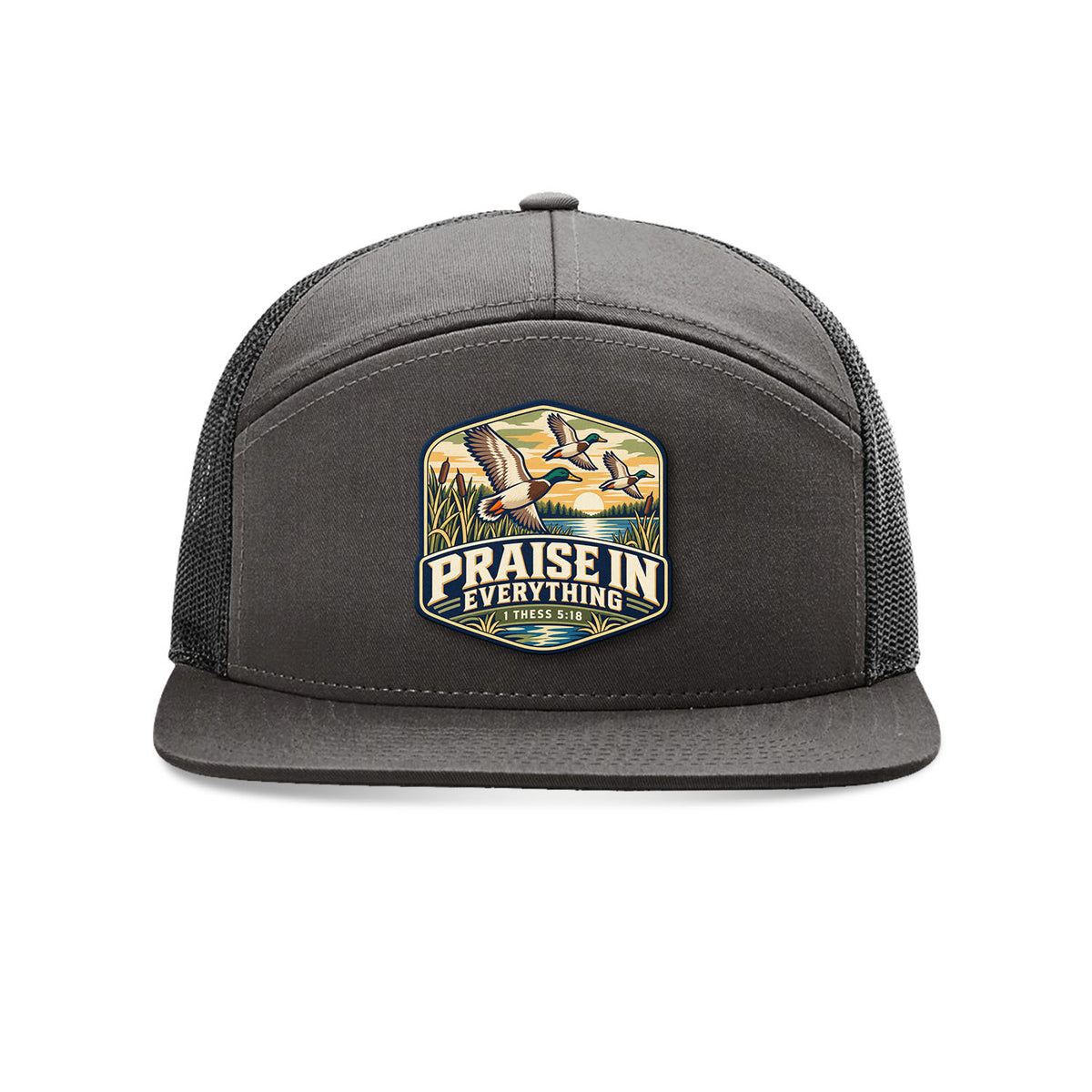 Praise in Everything Patch Trucker Hat