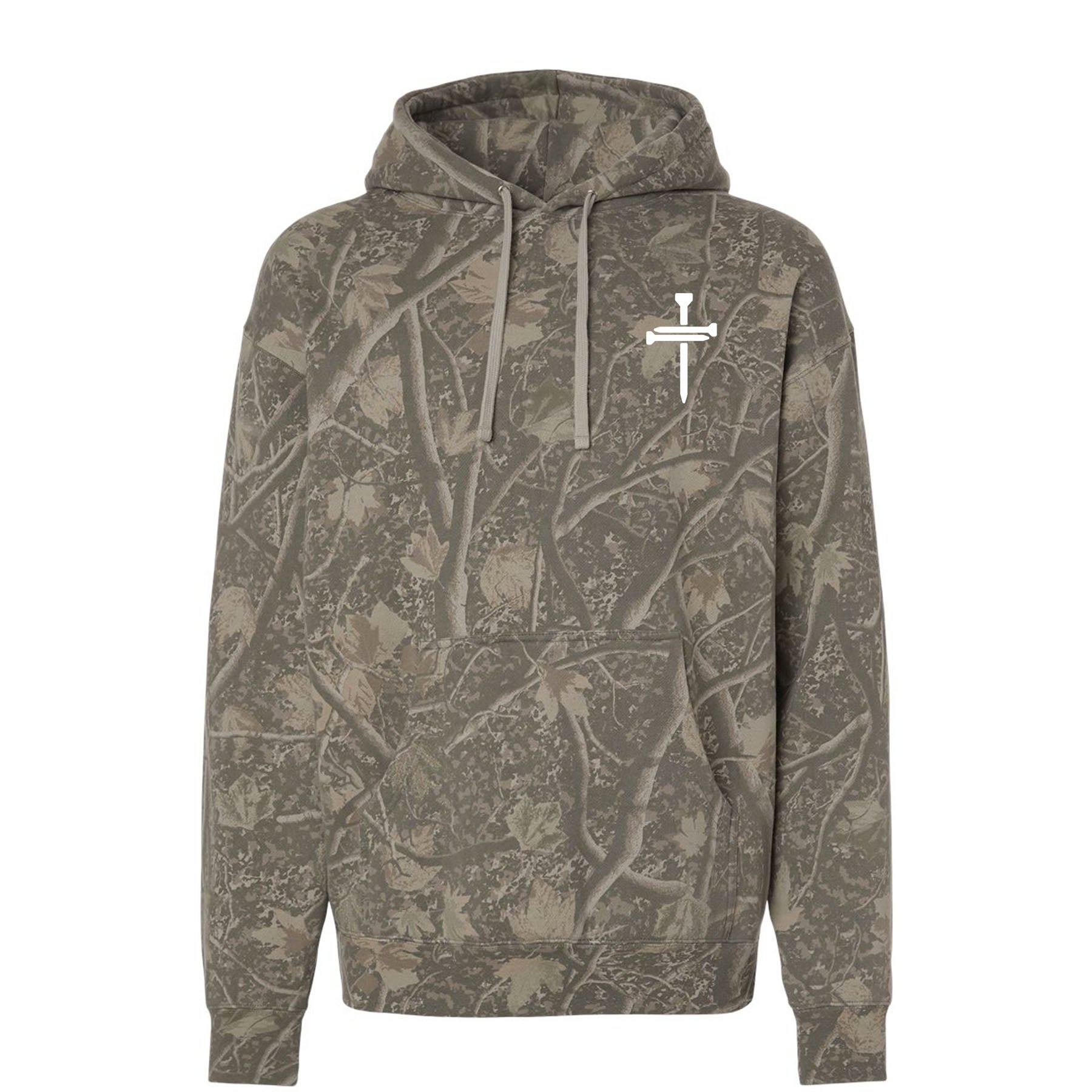 Nail Cross Camo Hoodie