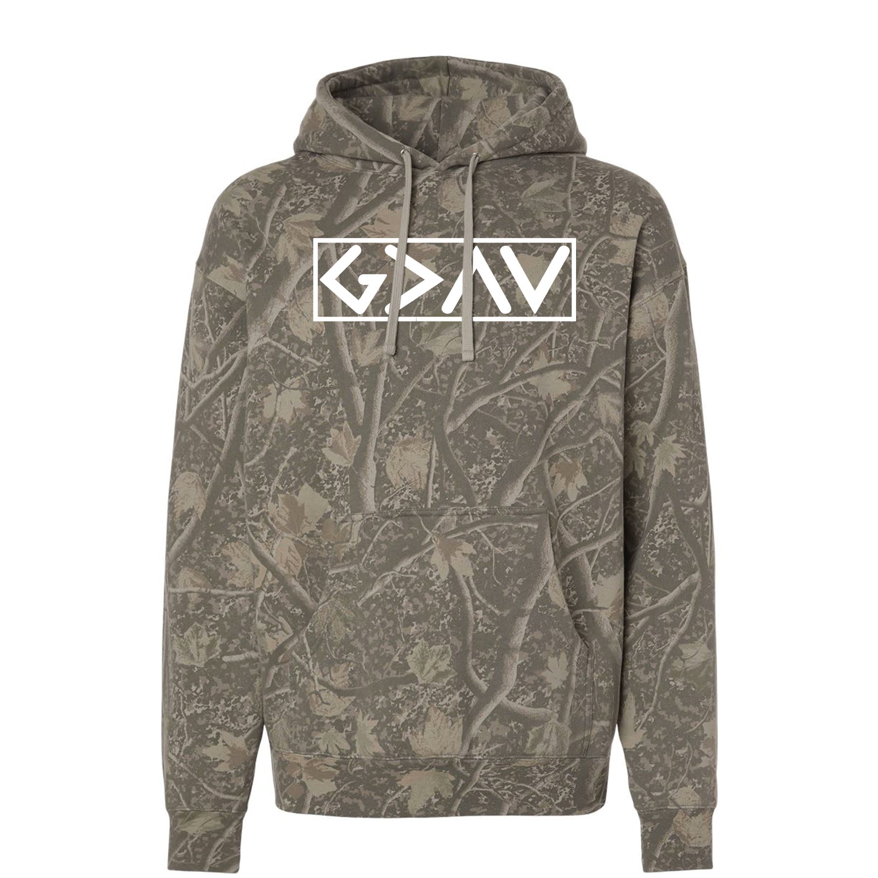 God Is Greater Than The Highs And Lows Camo Hoodie