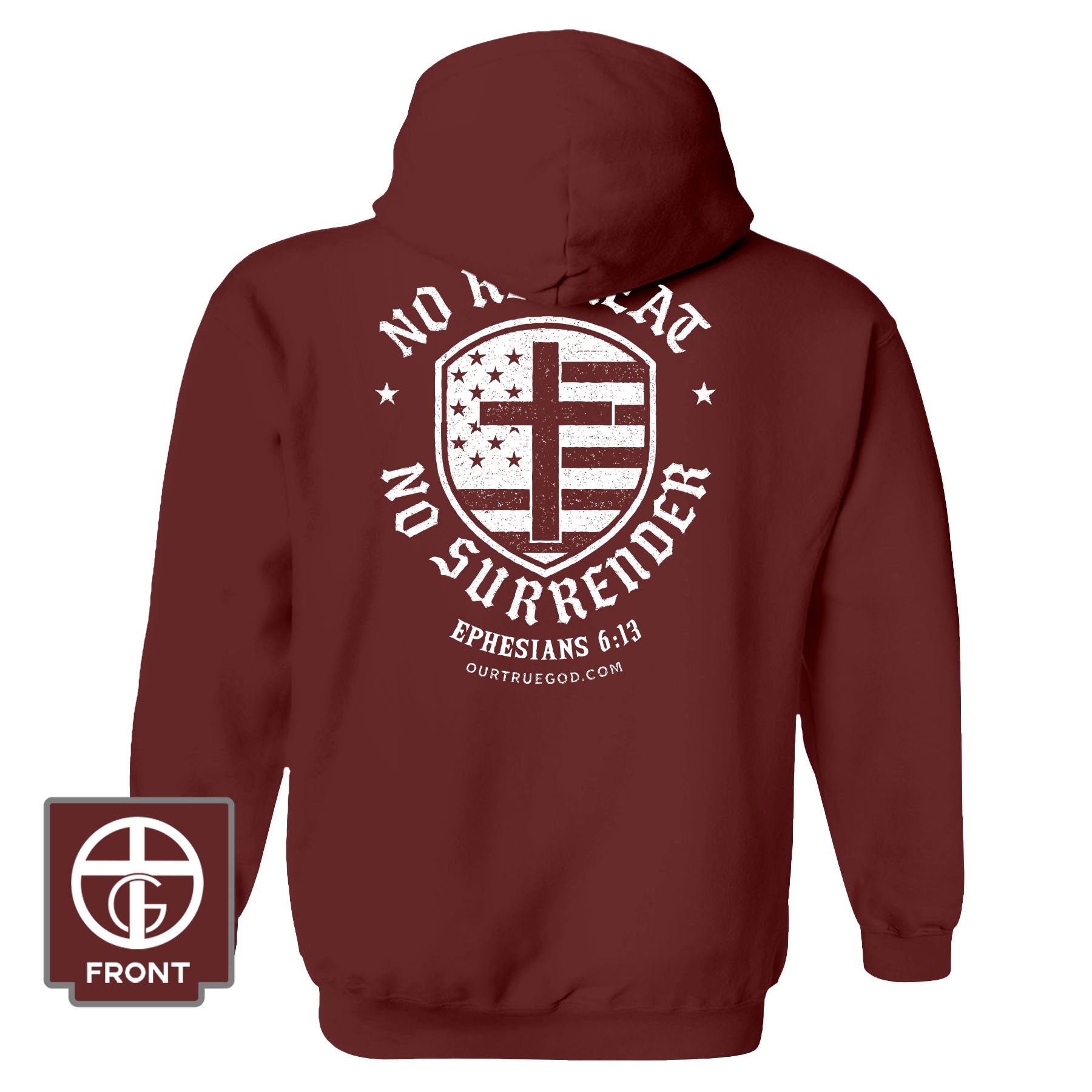 No Retreat Fall Collection Hoodie