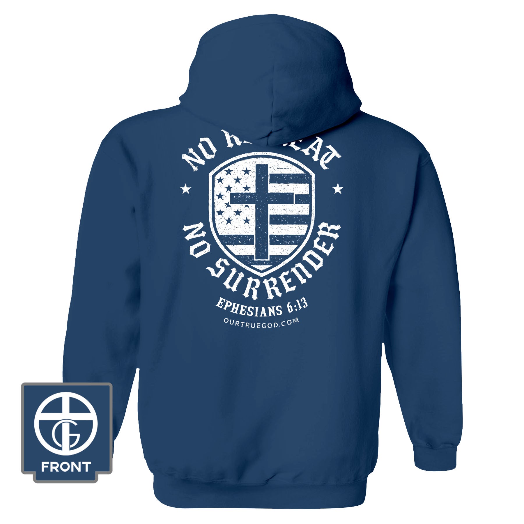 No Retreat Fall Collection Hoodie