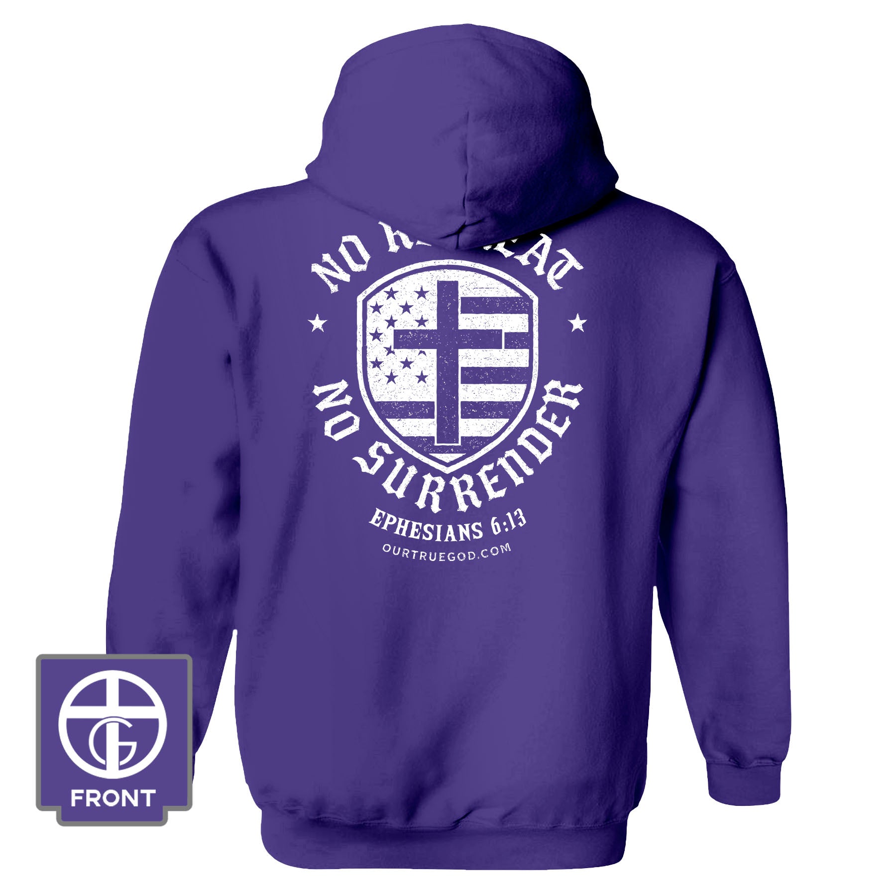 No Retreat Fall Collection Hoodie