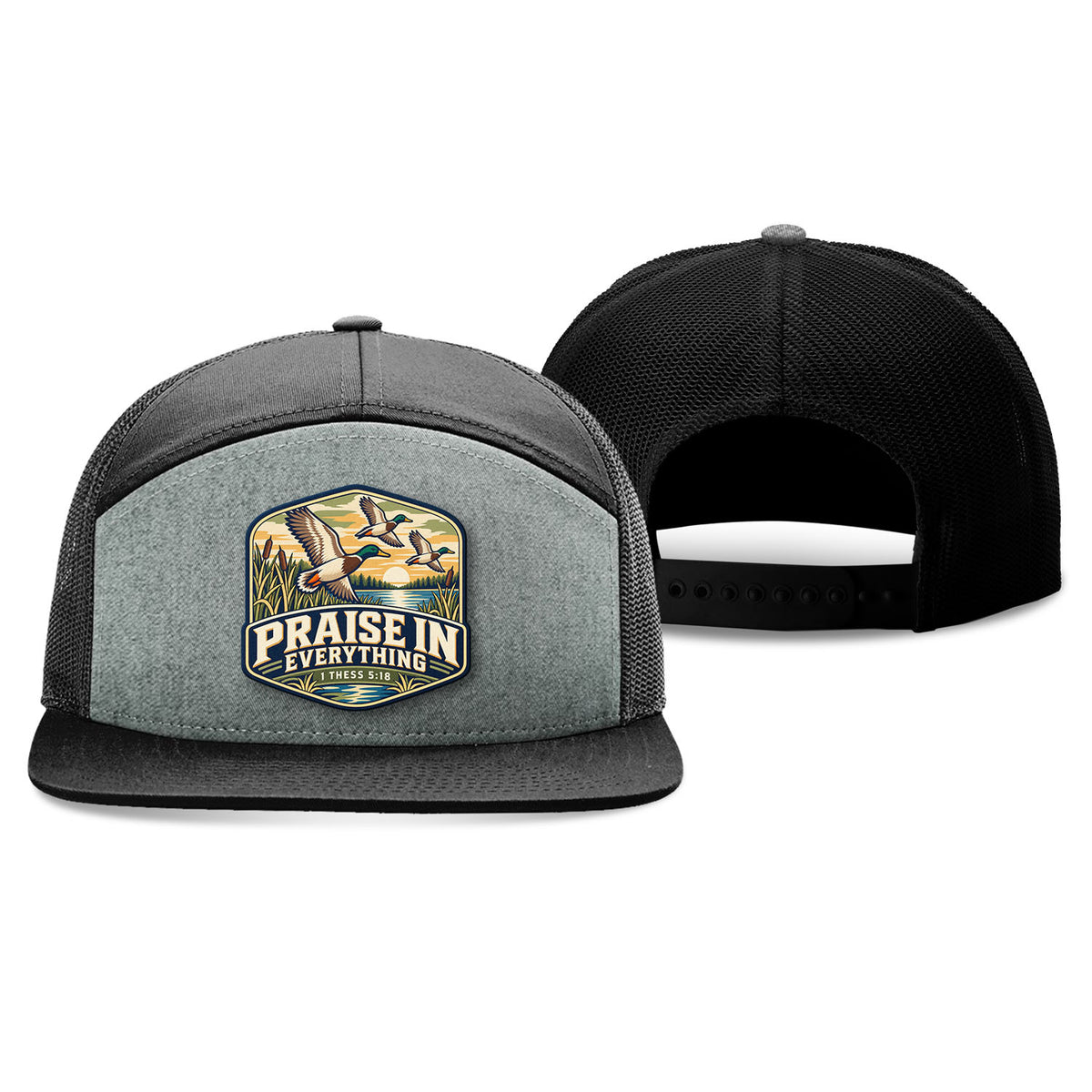 Praise in Everything Patch Trucker Hat