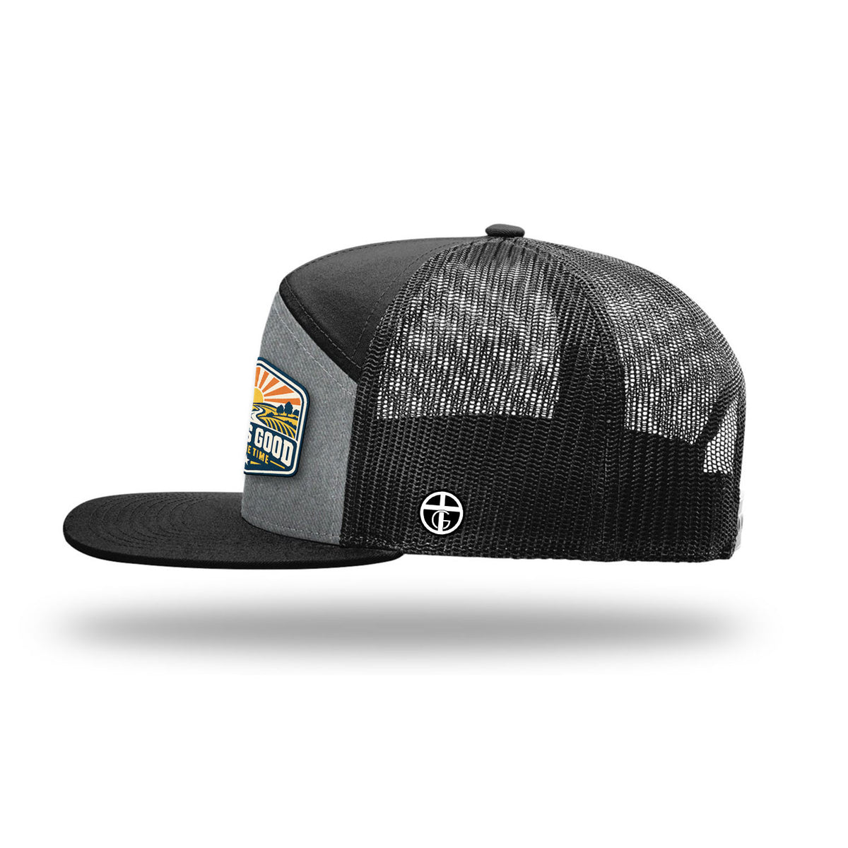 God Is Good - All the Time Camo Trucker Hat