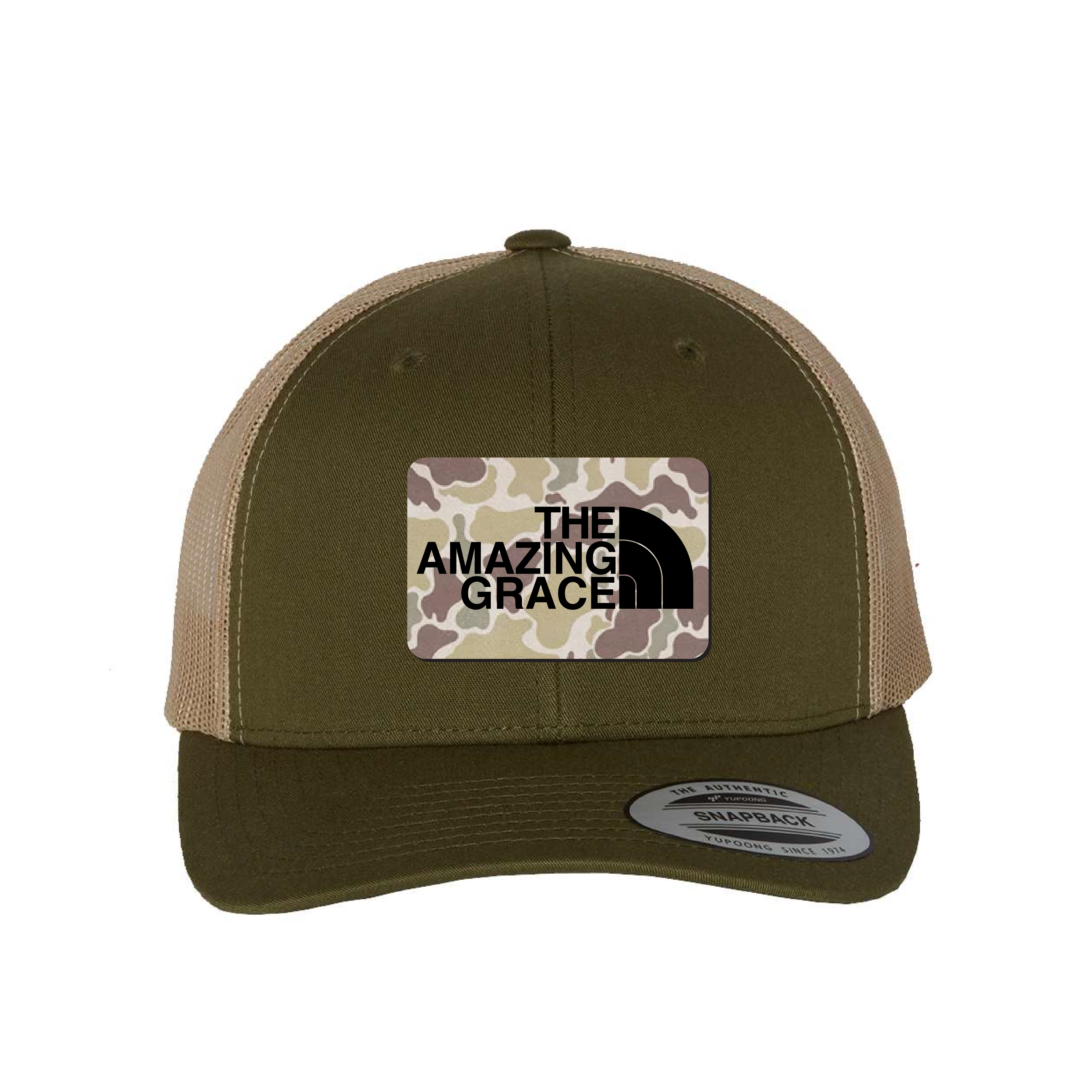 The Amazing Grace Duck Camo Patch Fall Collection Hats