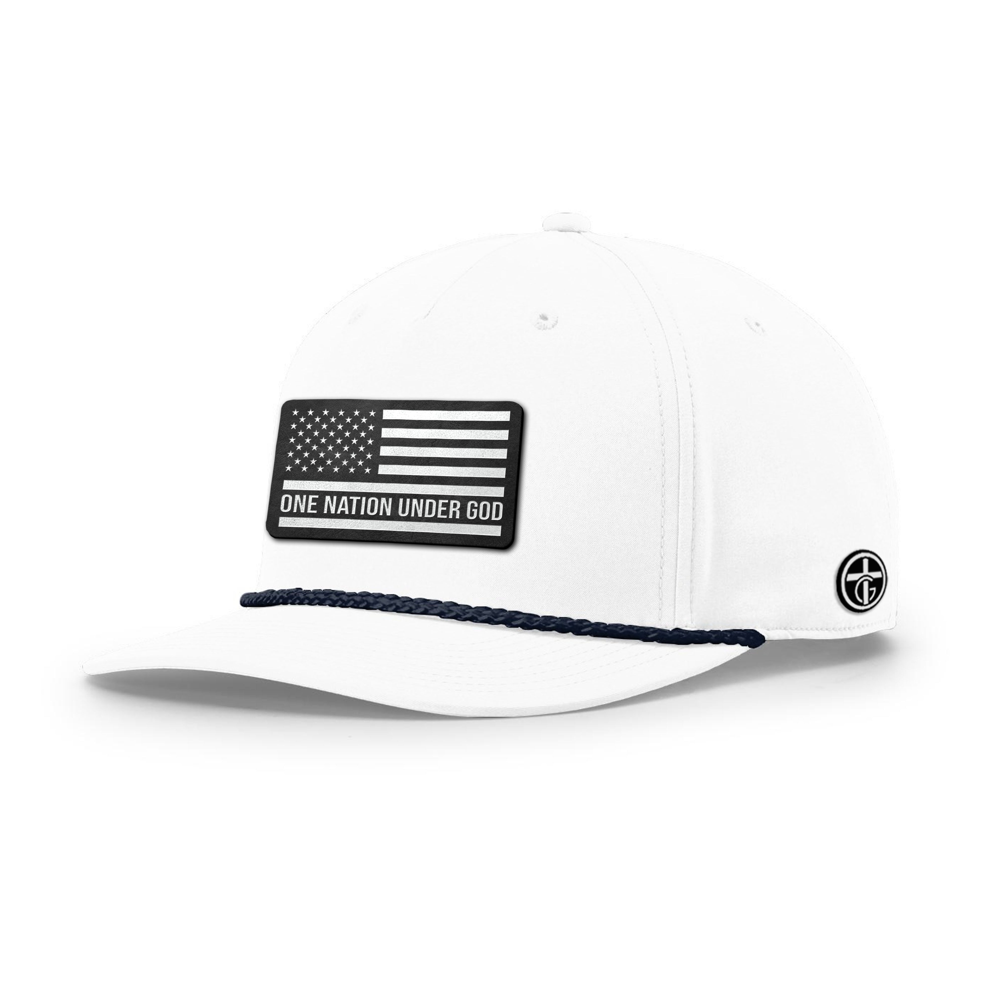 One Nation Under God Flag DBD Edition Patch Rope Hats