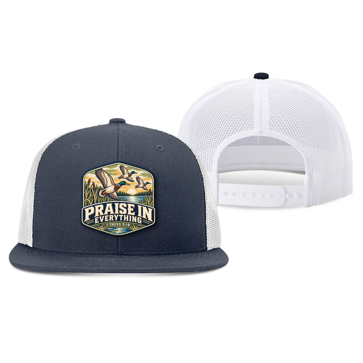 Praise in Everything Patch Trucker Hat