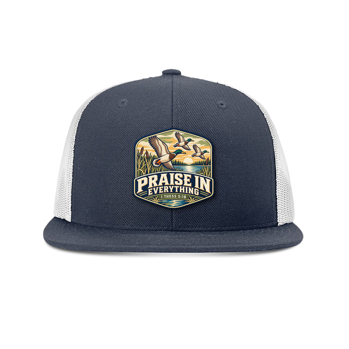 Praise in Everything Patch Trucker Hat