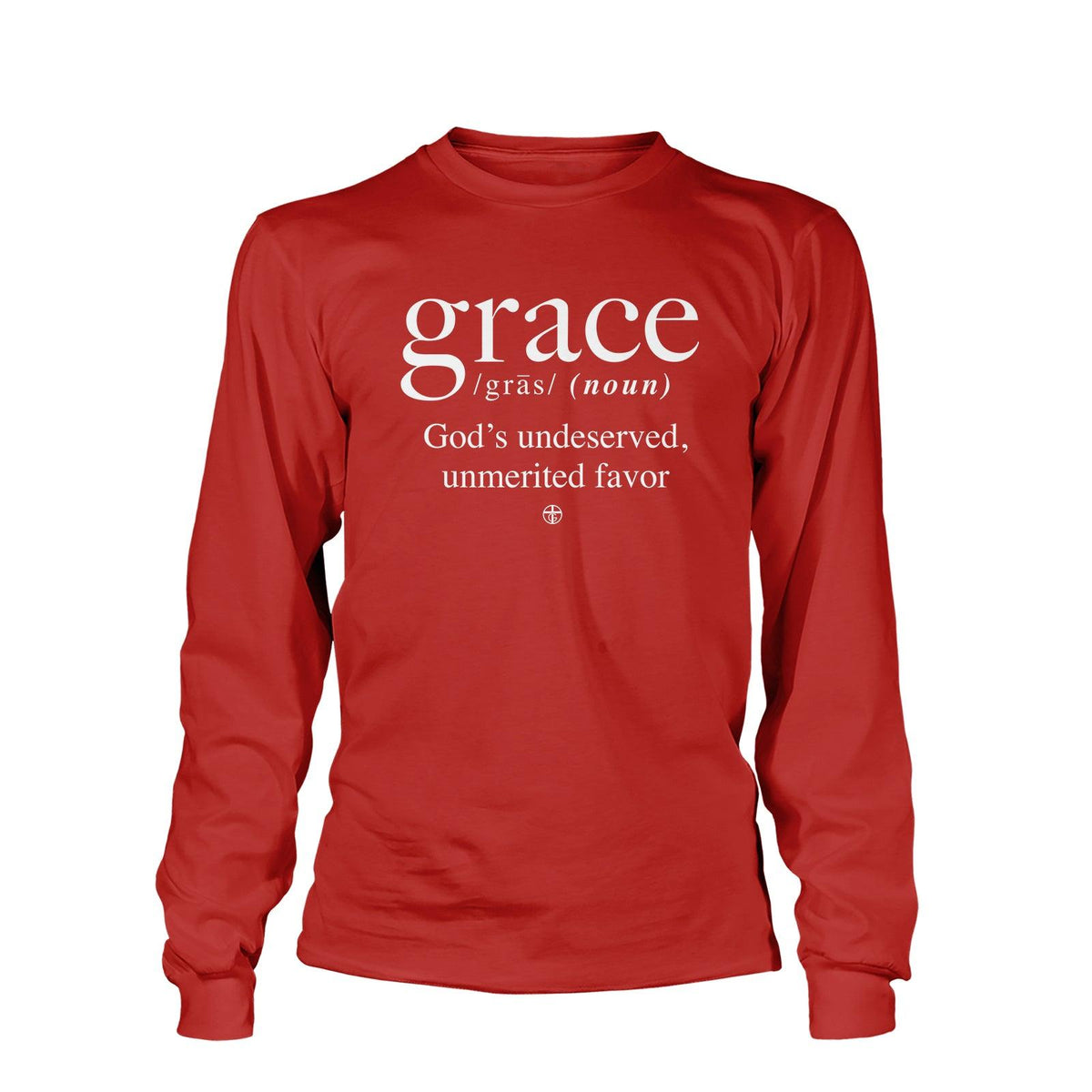 God’s Definition Of Grace Long Sleeves T-Shirt - Our True God