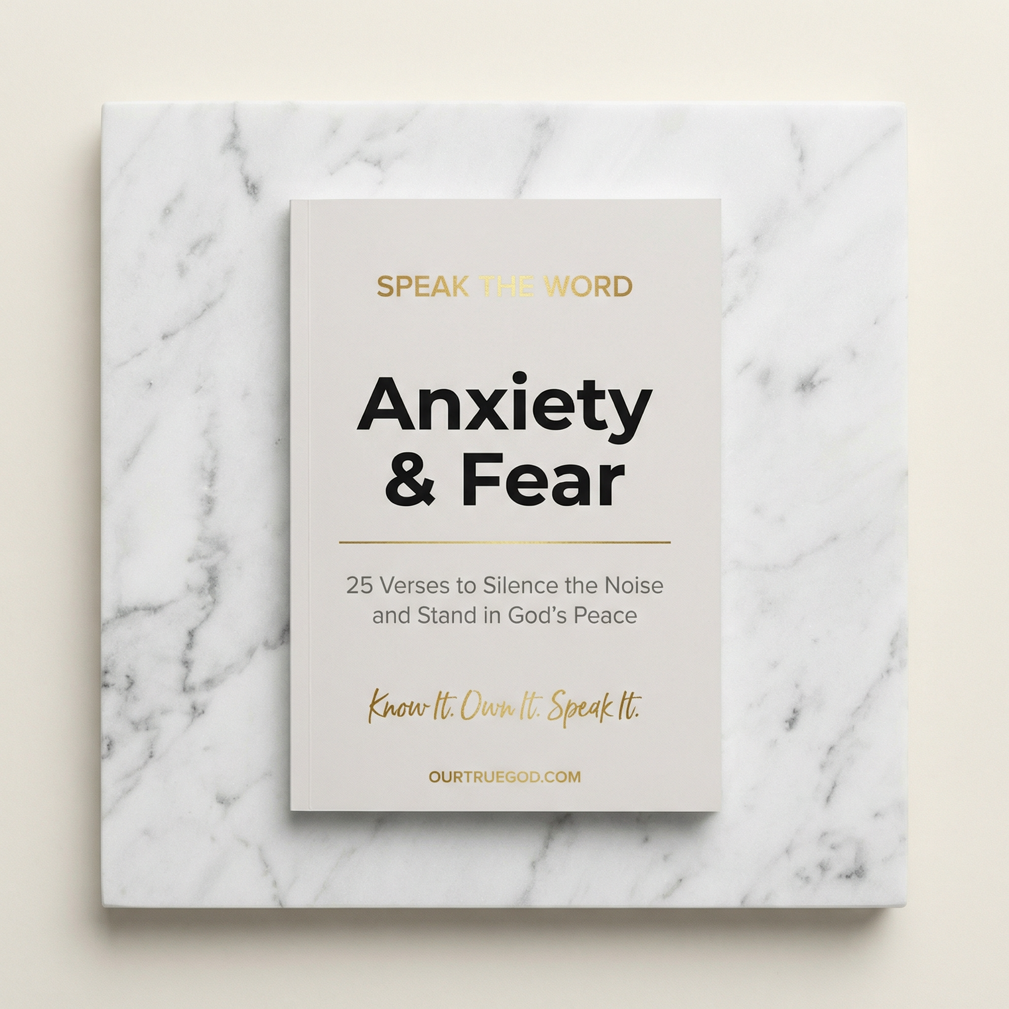 Speak The Word: Anxiety & Fear