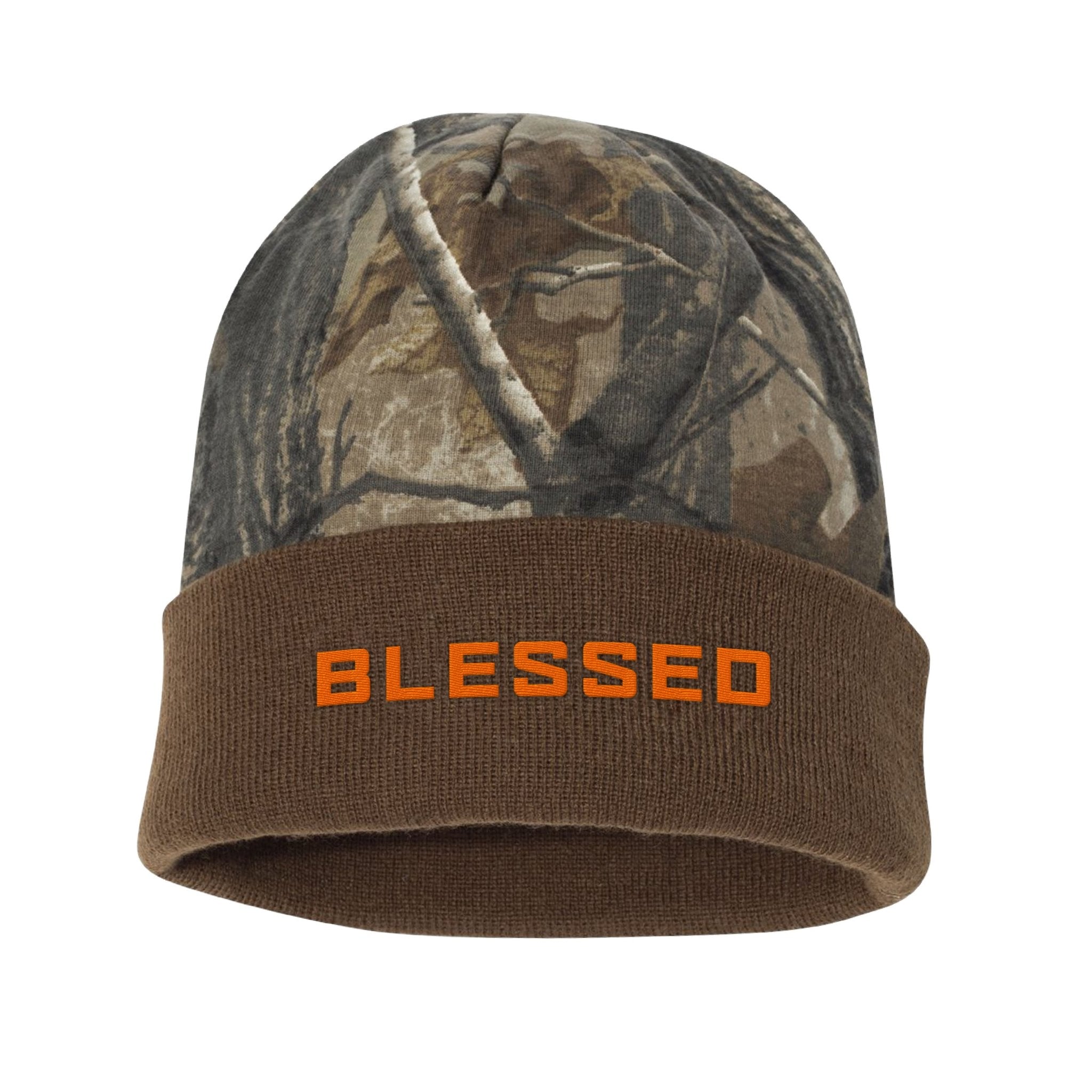 Blessed Realtree® Camo Hunting Beanie - Our True God
