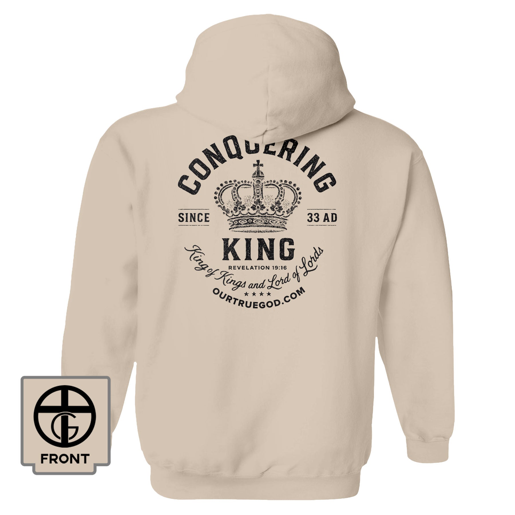 Conquering King Fall Collection Hoodie - Our True God