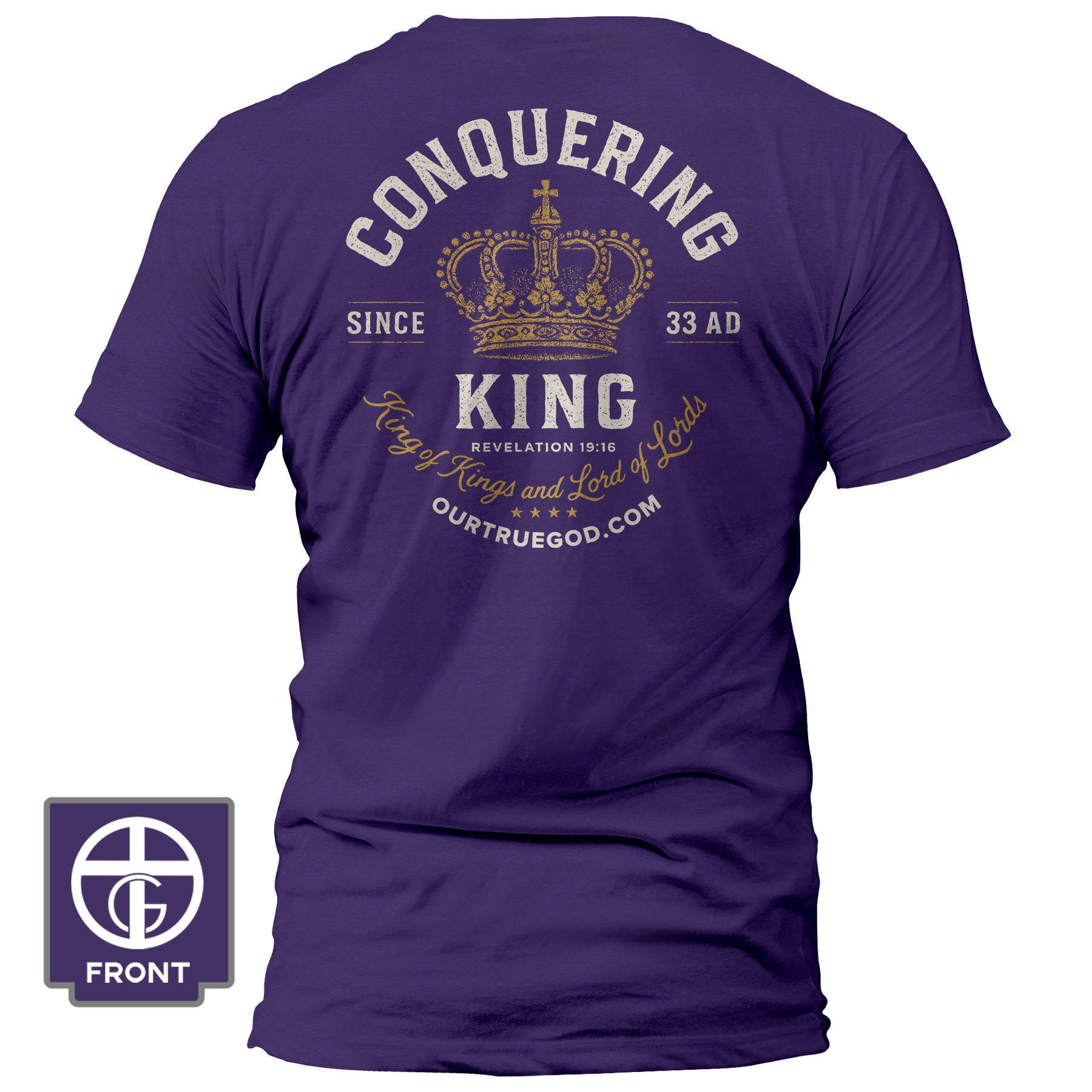 Conquering King Fall Collection T-Shirt - Our True God