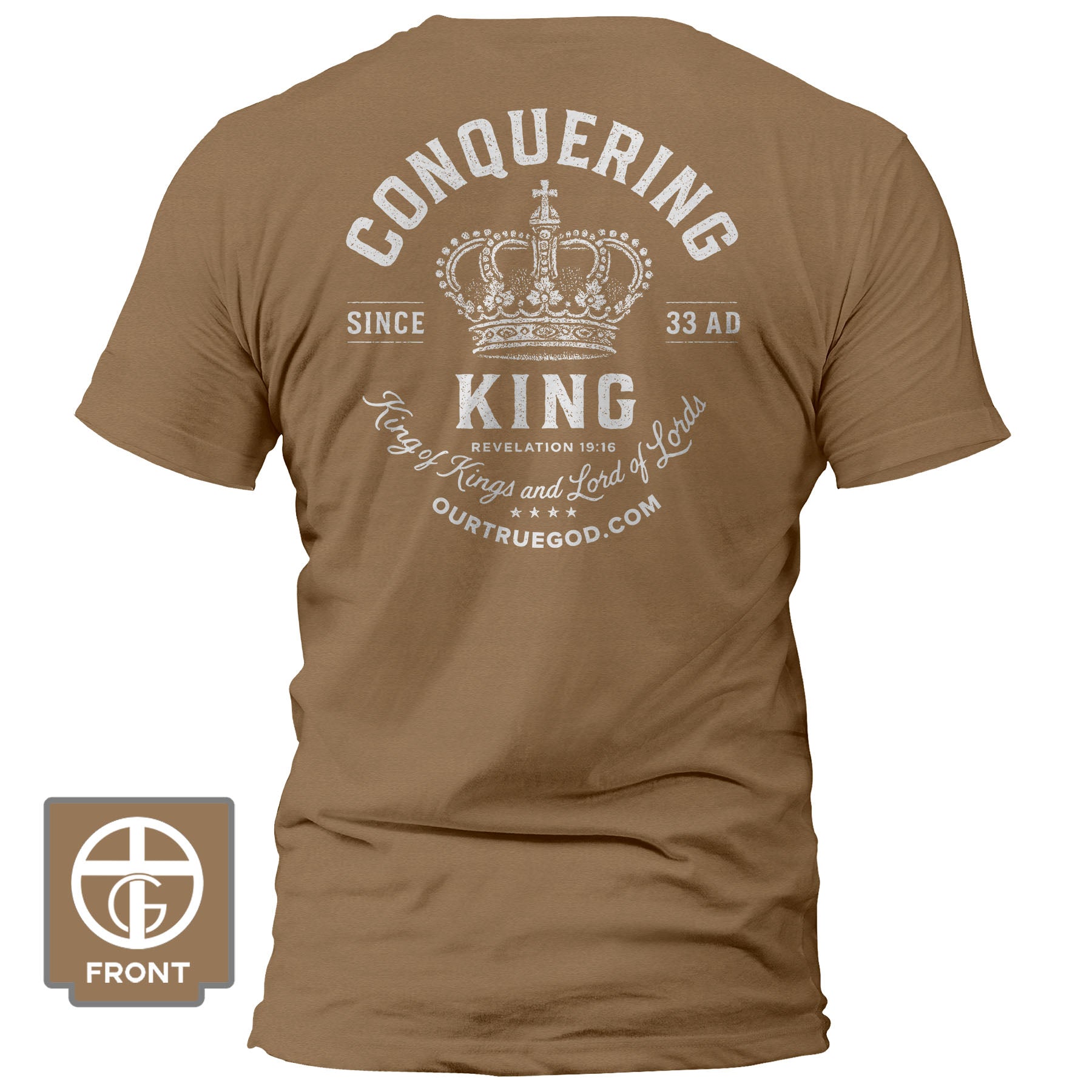 Conquering King Fall Collection T-Shirt - Our True God