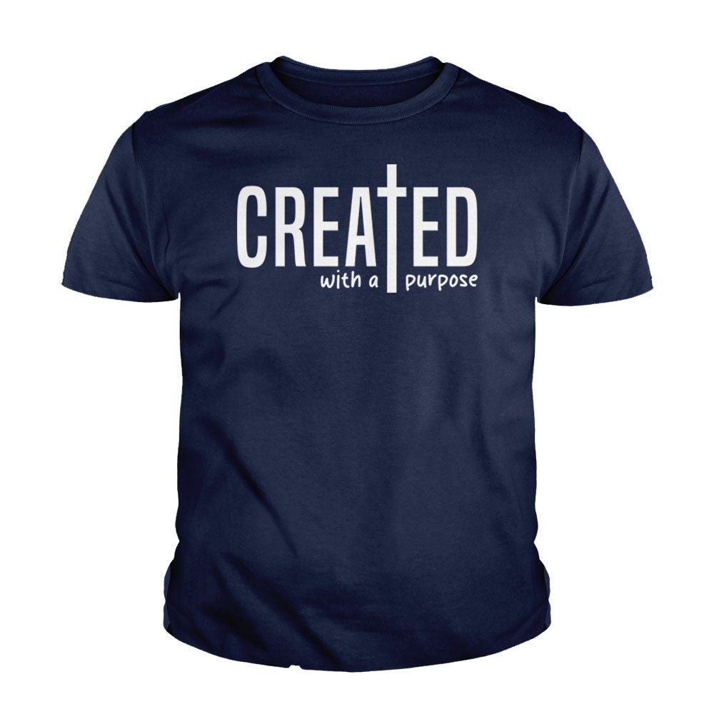 CREATED with a Purpose Kids Shirts - Our True God