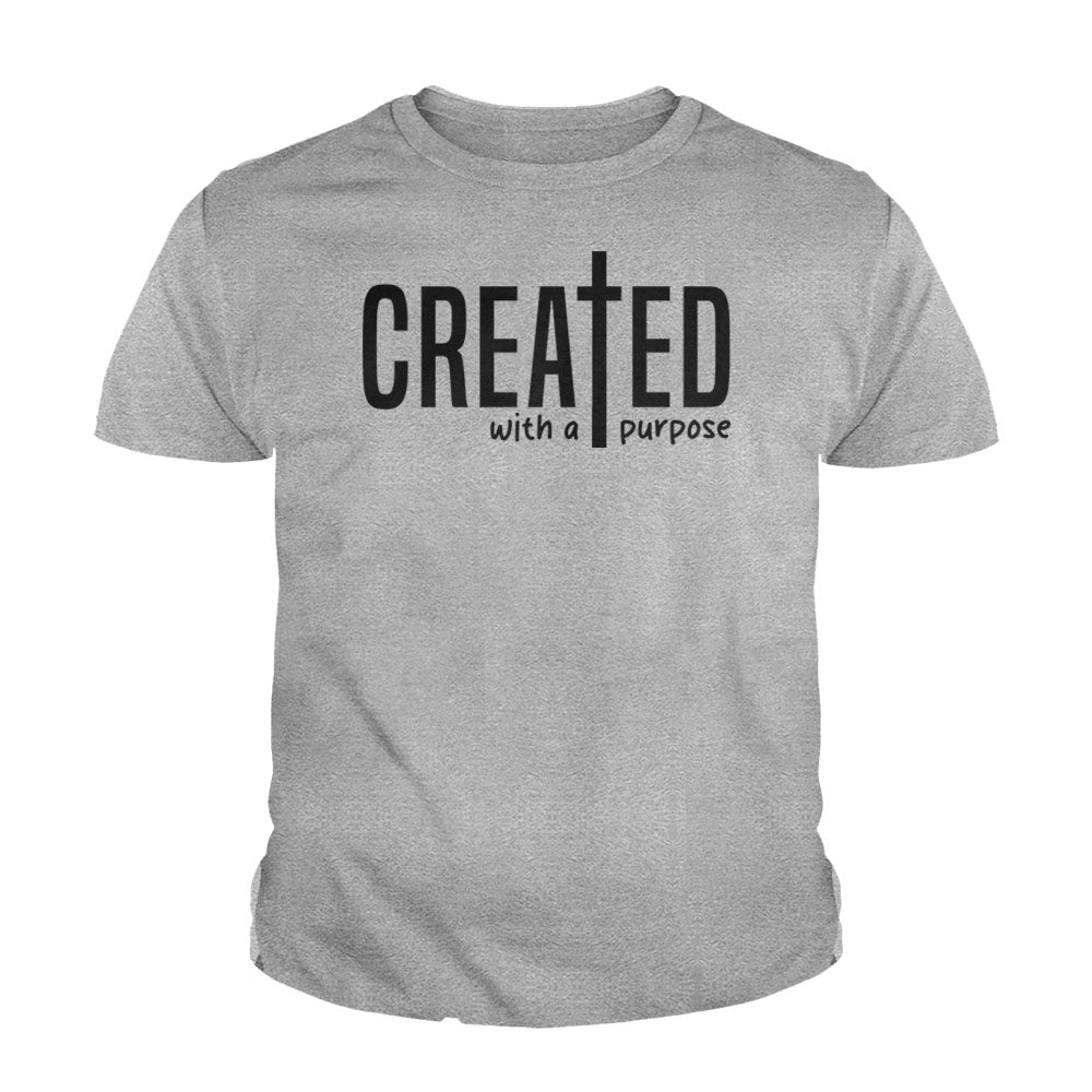 CREATED with a Purpose Kids Shirts - Our True God