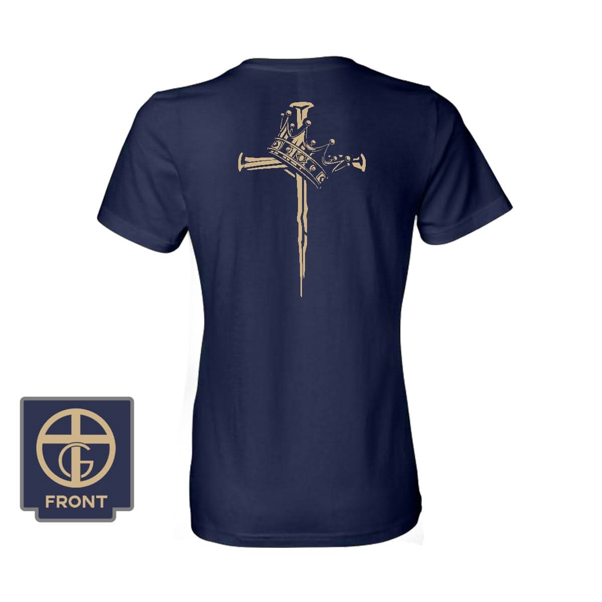 Cross and Crown (Back Print) - Our True God