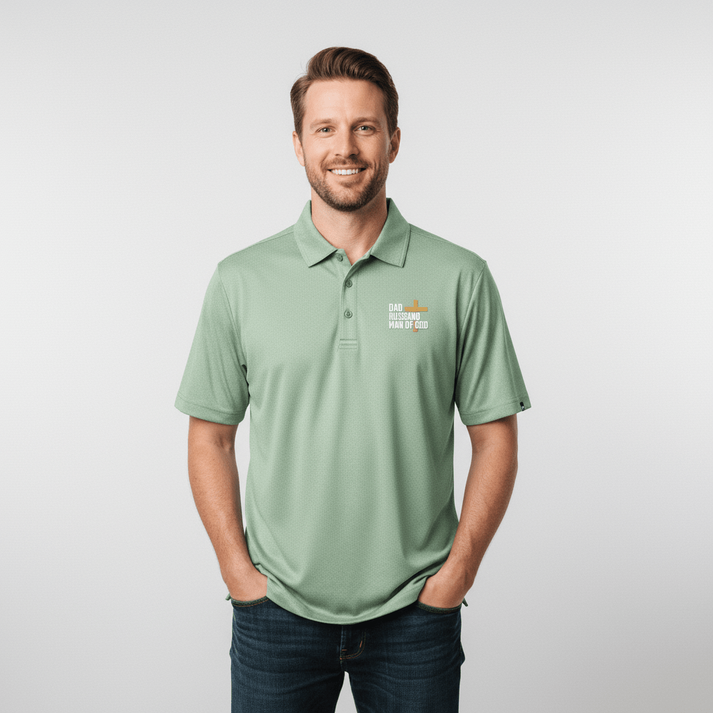 Dad, Husband, Man of God TravisMathew Polo - Our True God