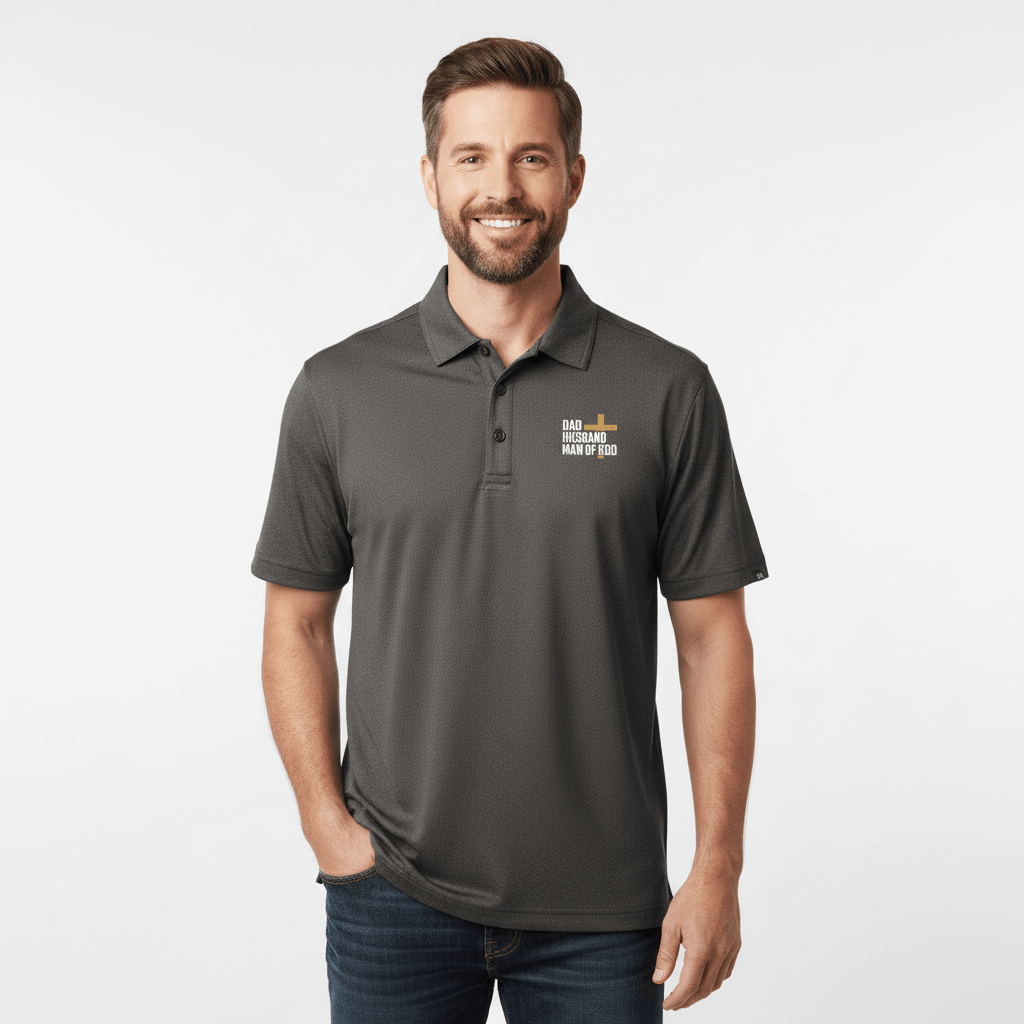 Dad, Husband, Man of God TravisMathew Polo - Our True God